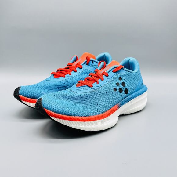 Craft Pro Endurance Shoes Womens 7.5 Blue Red Running Sneakers Lightweight - Picture 3 of 12